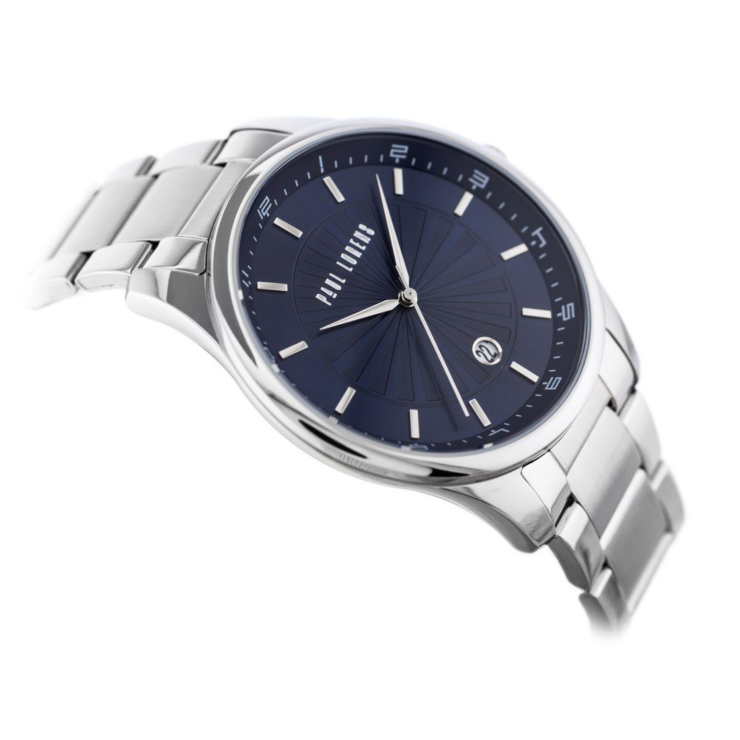 zegarek męski paul lorens - pl12156b2-6c1 (zg357b) + box