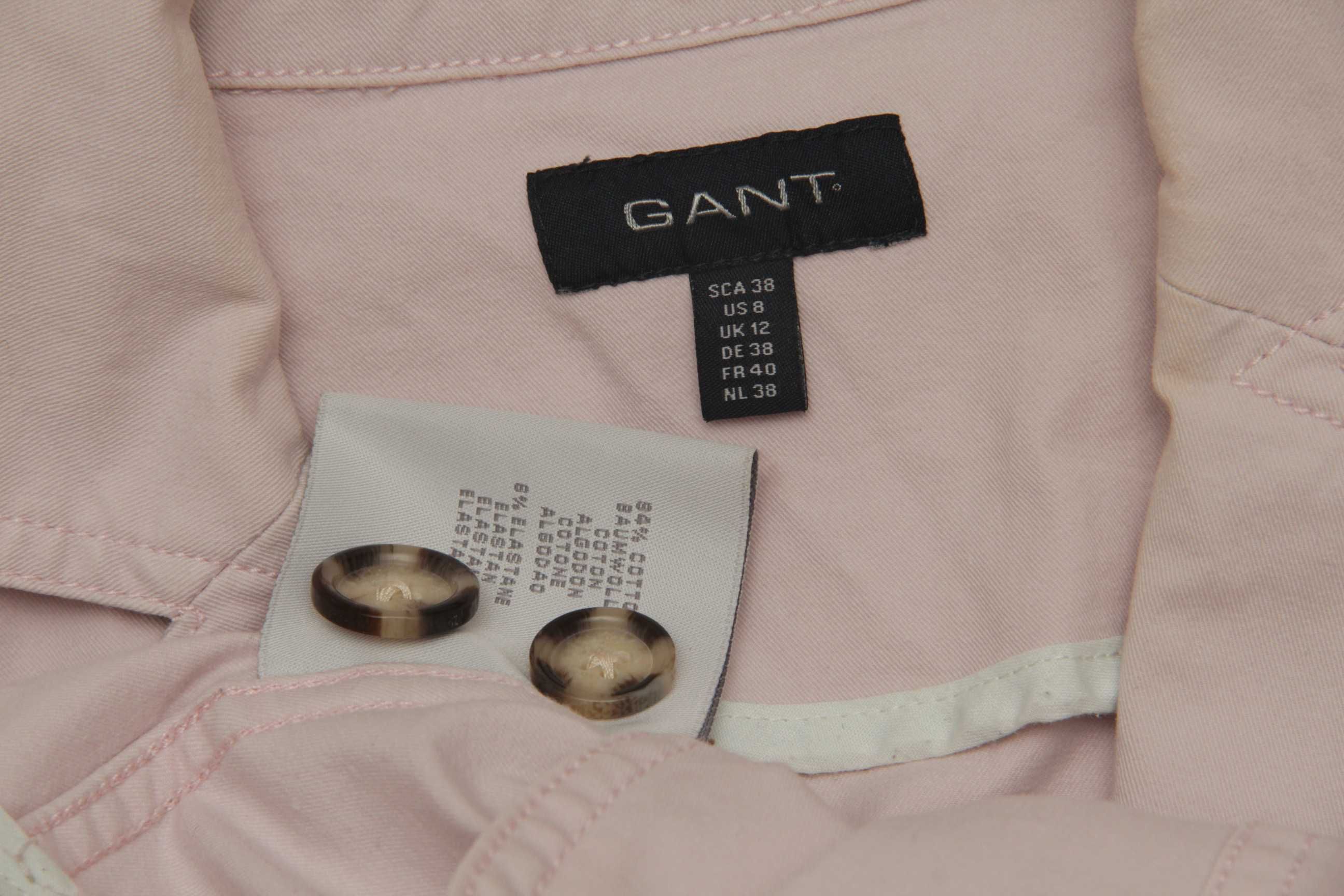 GANT USA  US 8 UK 12 блейзер пиджак из хлпка и лайкры
