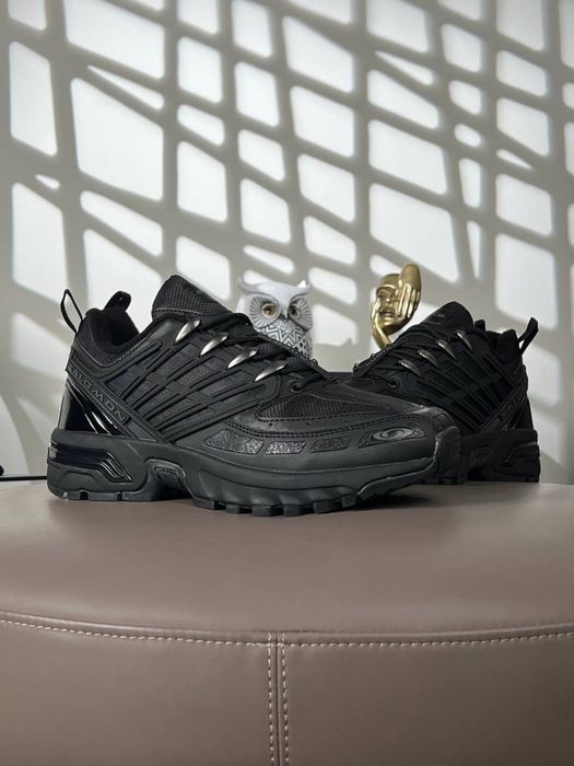 Чоловічі кросівки саломон Salomon ACS Pro GTX All Black [41-46]