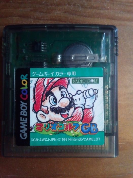 Mario golf game boy colour