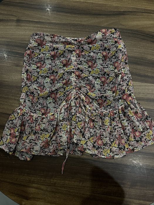 Спідниця міні в квіточку