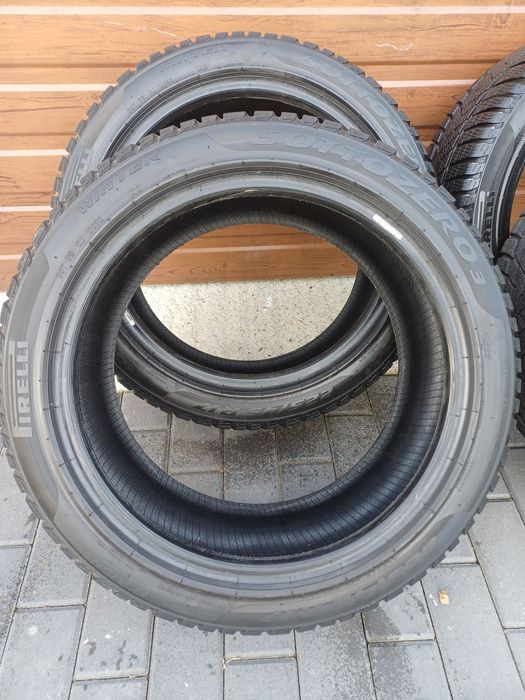 7.4mm Zimowe opony 225/45/17 Pirelli Sottozero 3 R17 Winter komplet