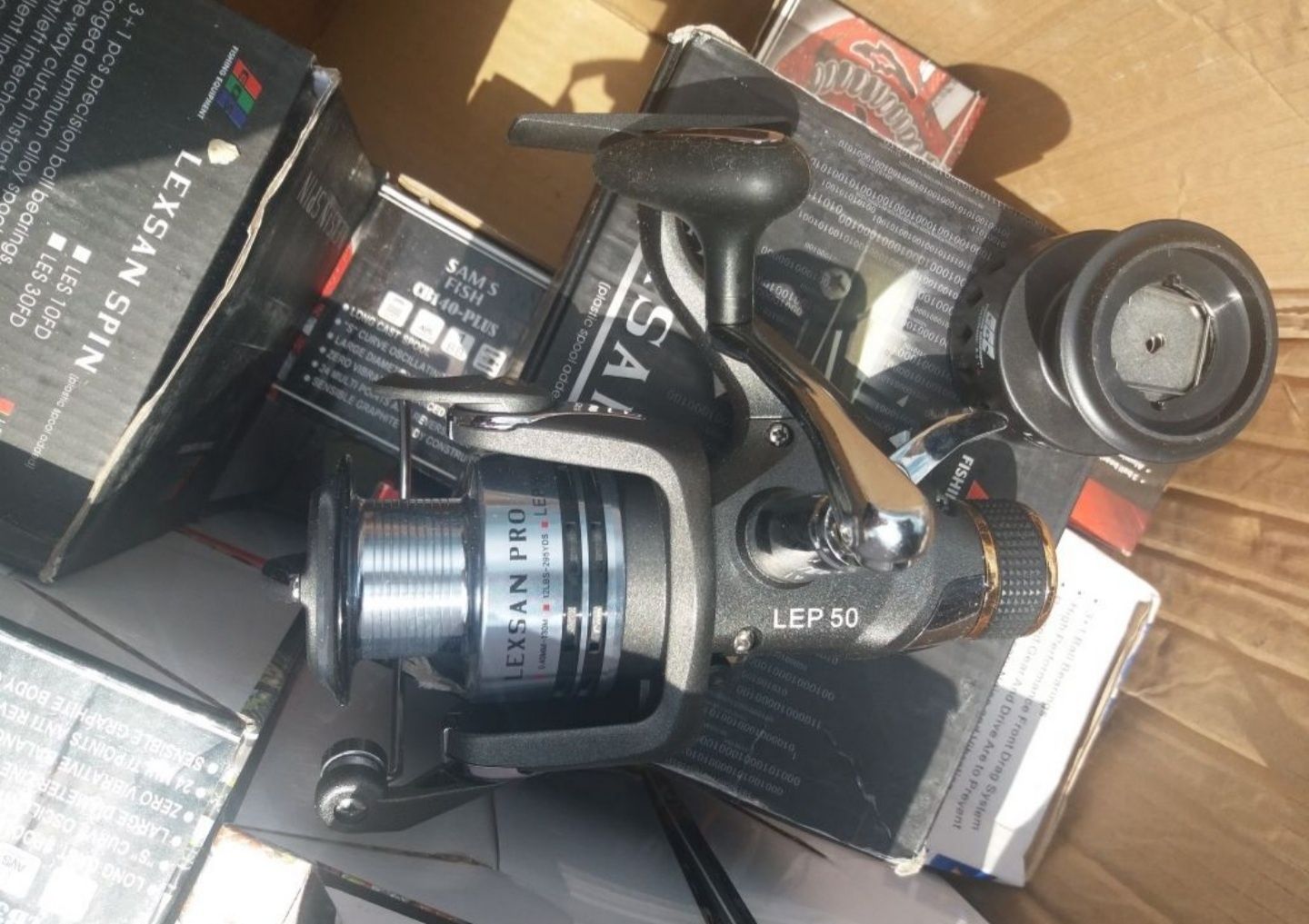 Катушка EOS Lexsan PRO 6000, 9+1 (карповая, фидерная с бейтраннером)