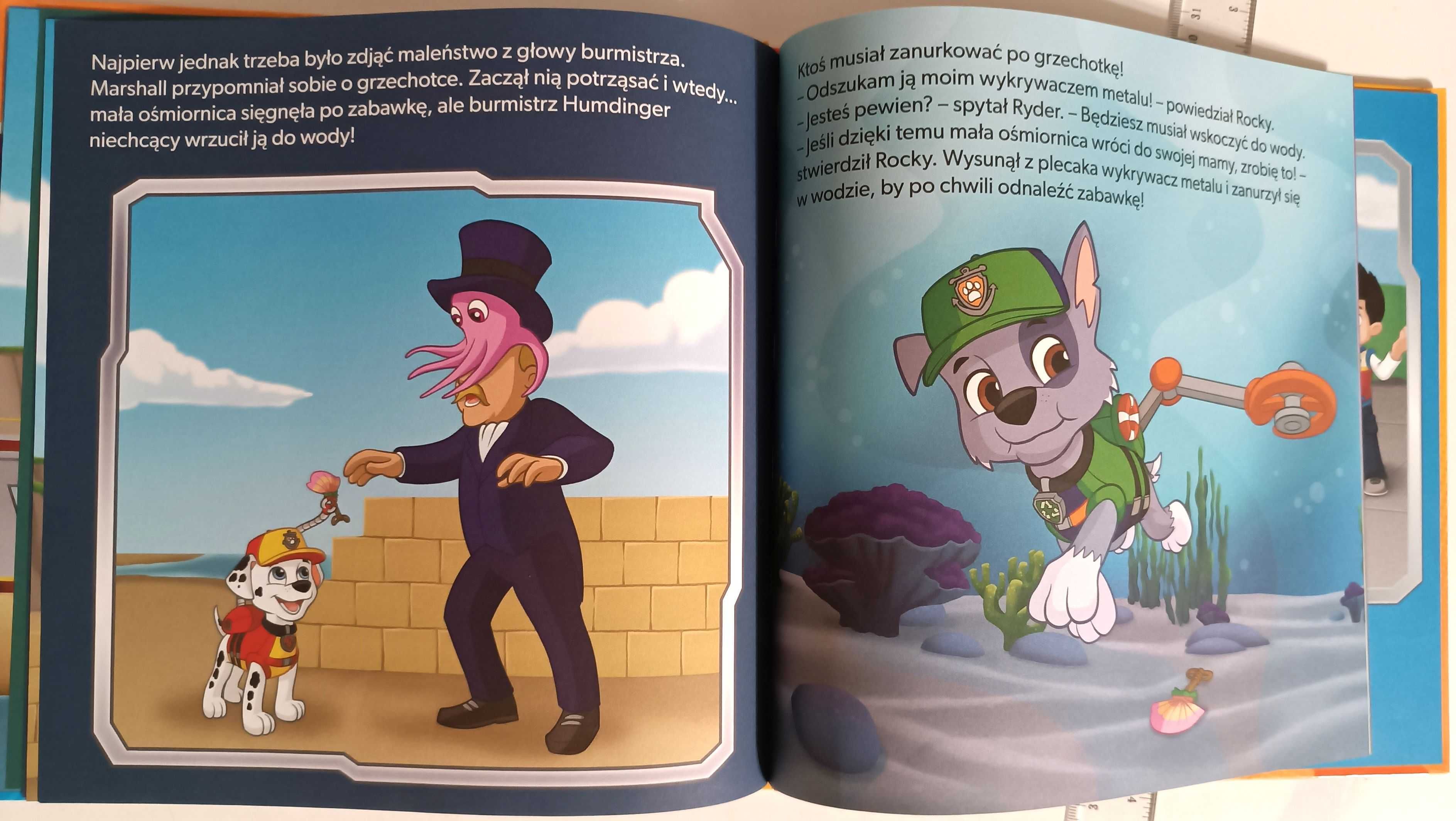 Książeczki "Psi Patrol" (4 sztuki)