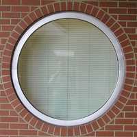 металопластиковое глухое окно крышка люка от стиралки - готовое окошко