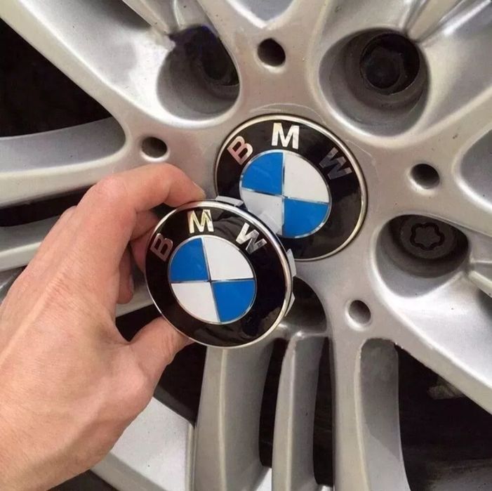 *NOWE* Dekielki 68mm BMW komplet 4szt. dekle zaślepki