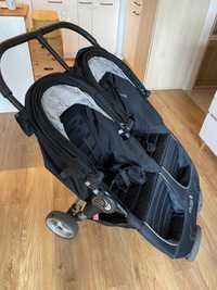 Baby jogger city mini wózek bliźniaczy rok po roku dla bliźniąt