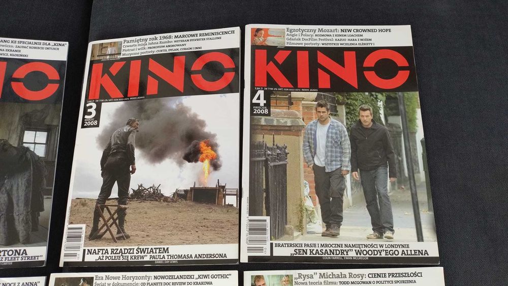 Gazeta magazyn Kino, numery 1-9/2008
