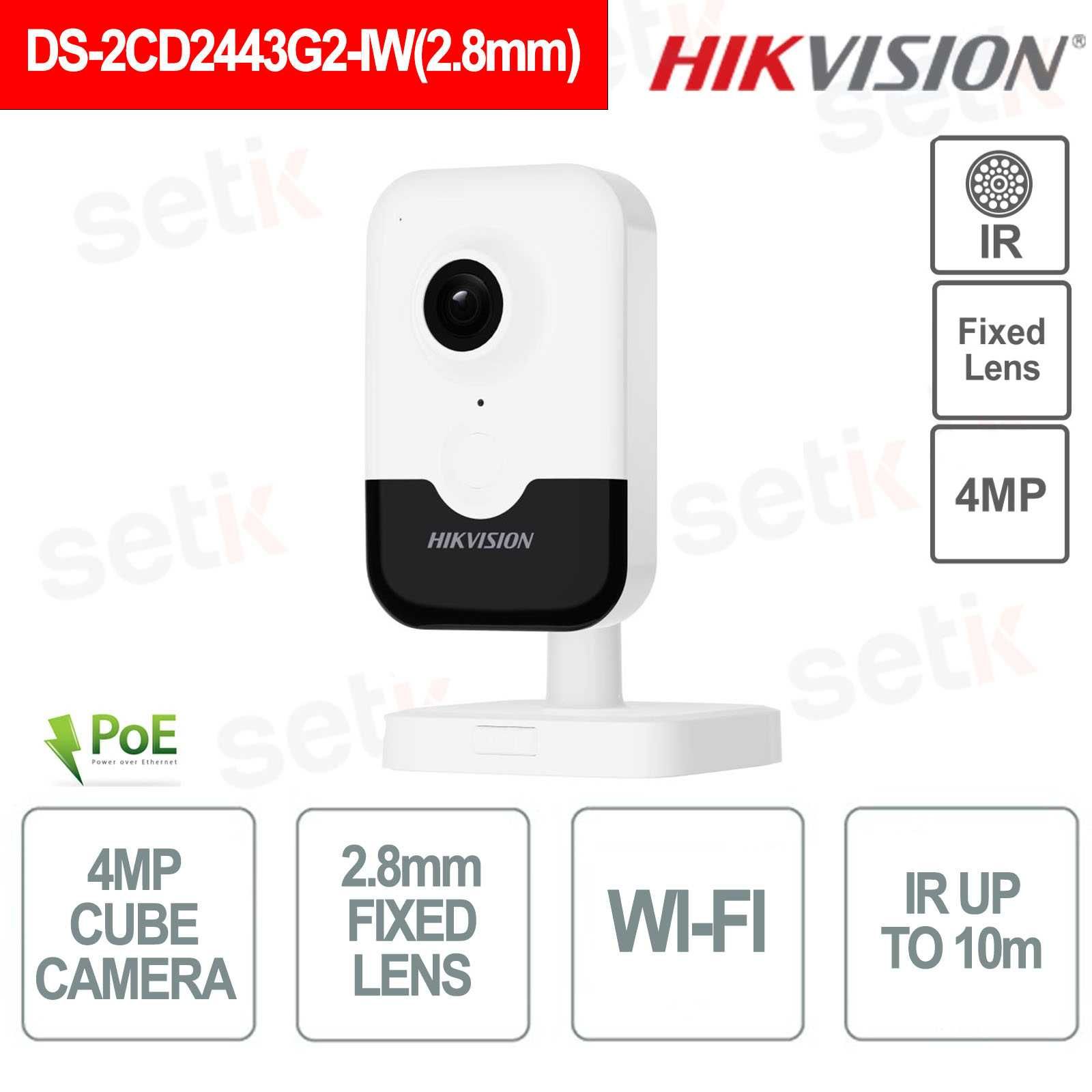 Новая 4МП Wi-Fi IP камера Hikvision DS-2CD2443G2-IW(W) (2.8 мм)