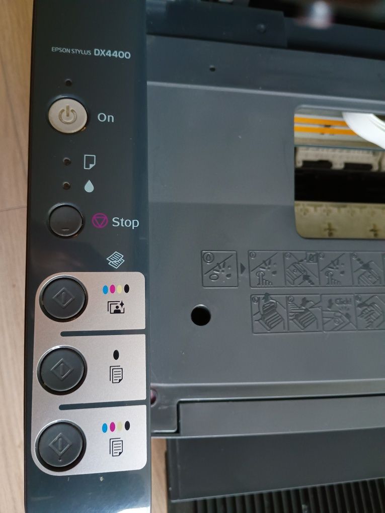 za darmo uszkodzona drukarka , skaner , kopiarka Epson DX 4400 stylus