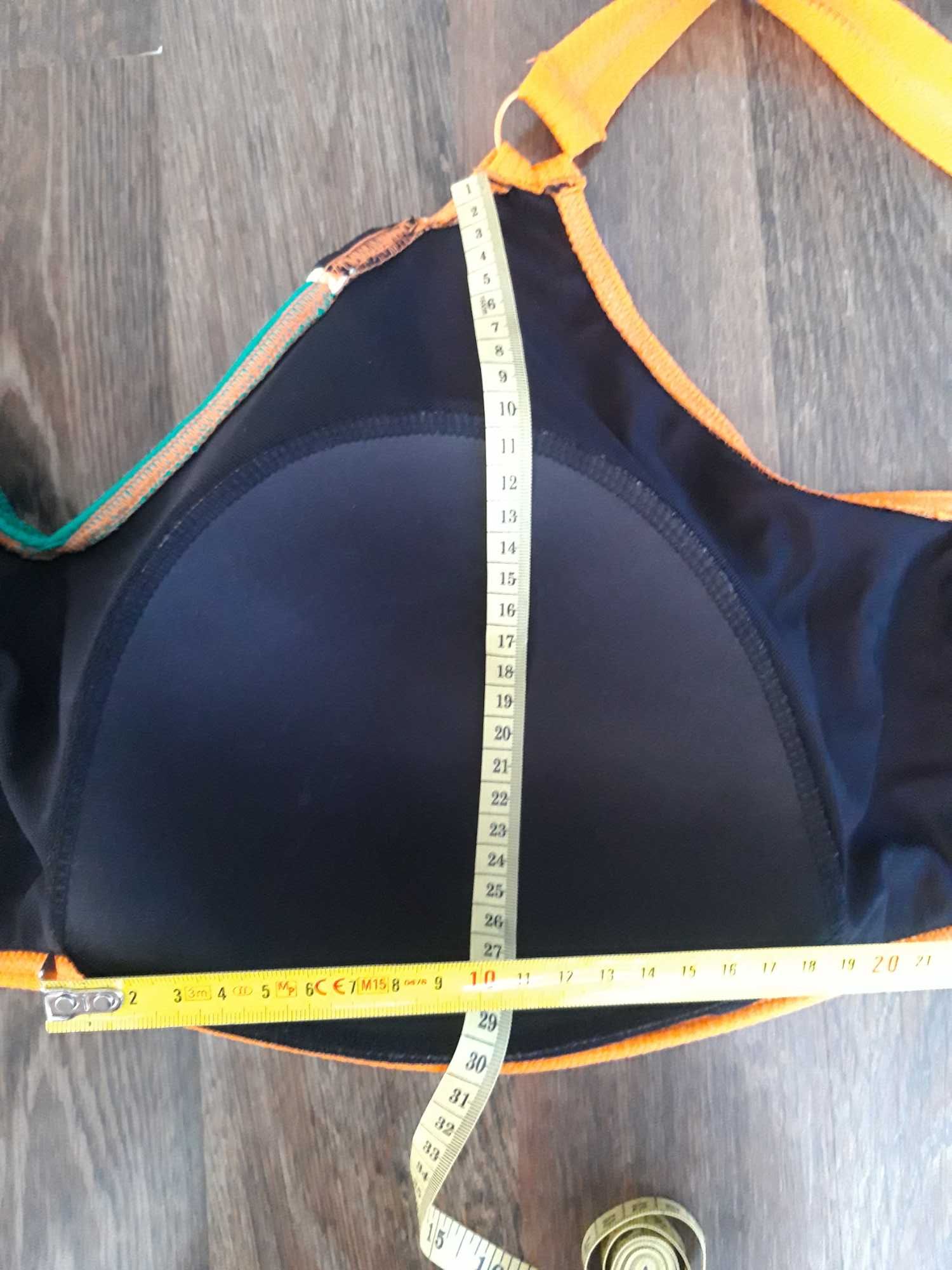 Plus size dwuczęściowy strój kąpielowy