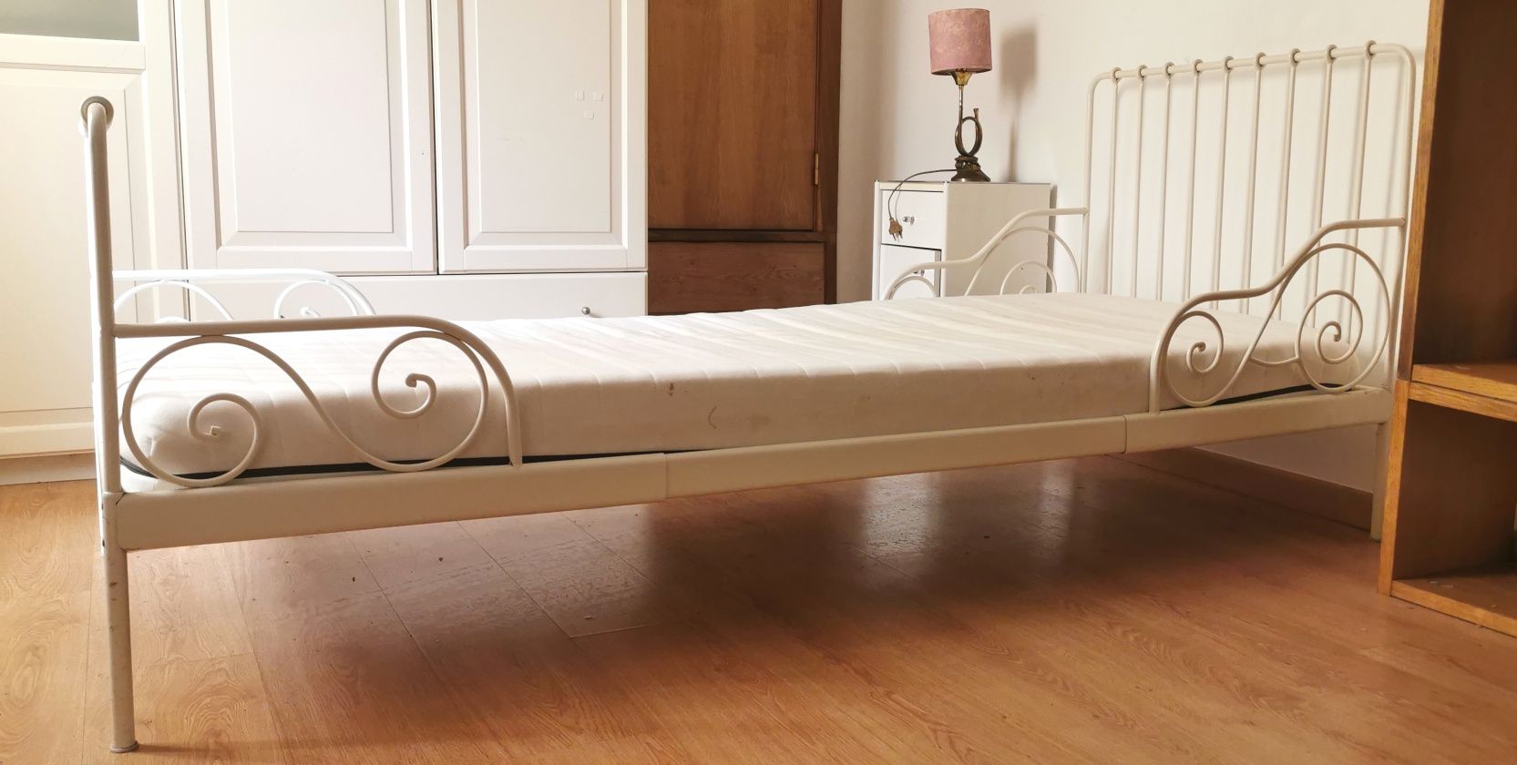 Cama solteiro extensível