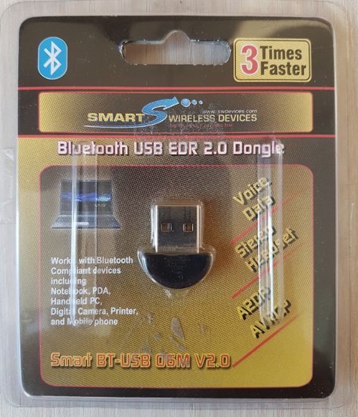 Bluetooth адаптер Smart BT-USB 06M v2.0