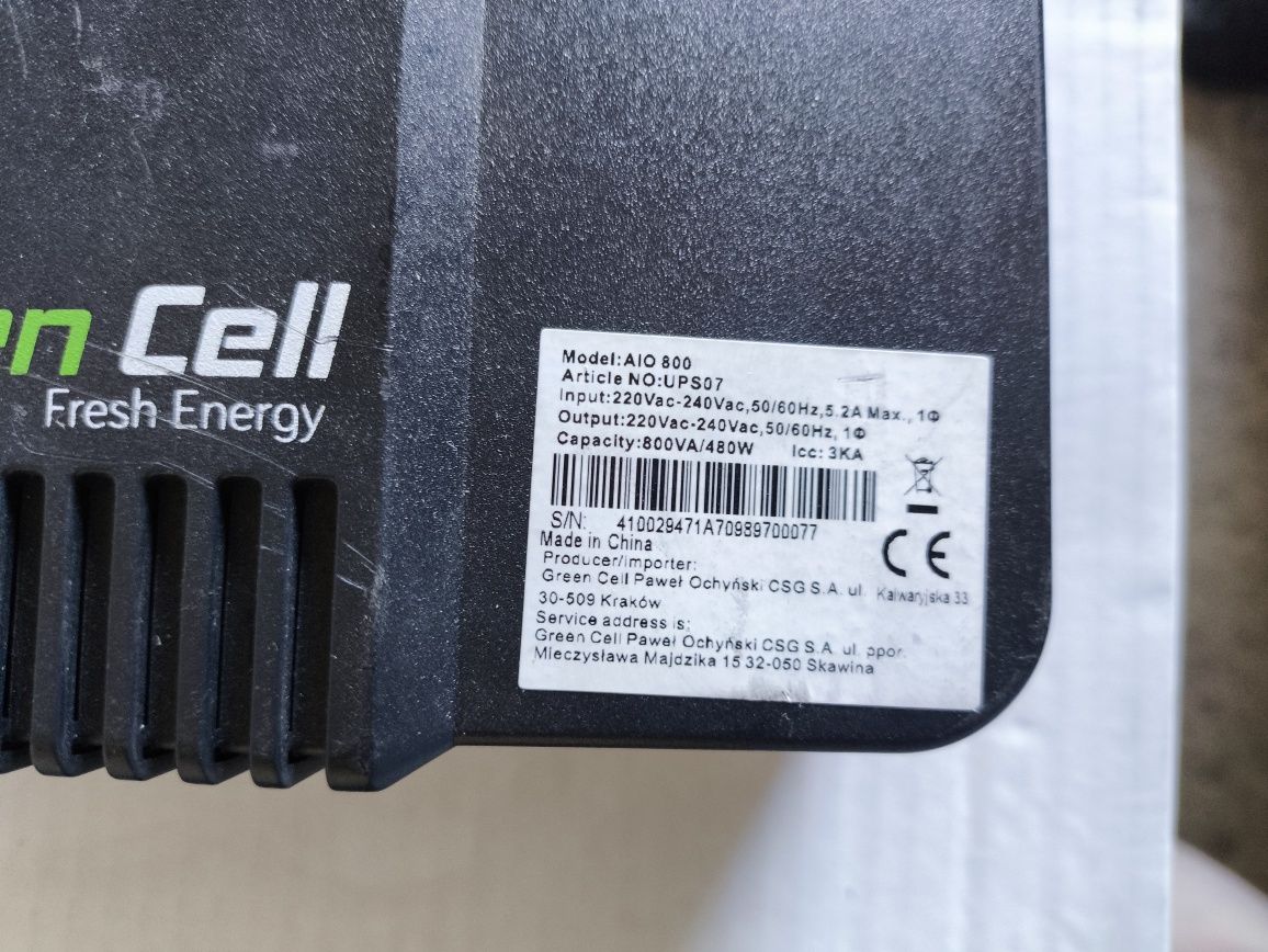 Упс green cell .