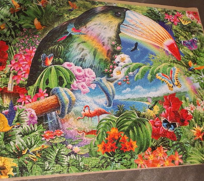 Puzzle spiralne Trefl 1040 idealne na prezent, świeta