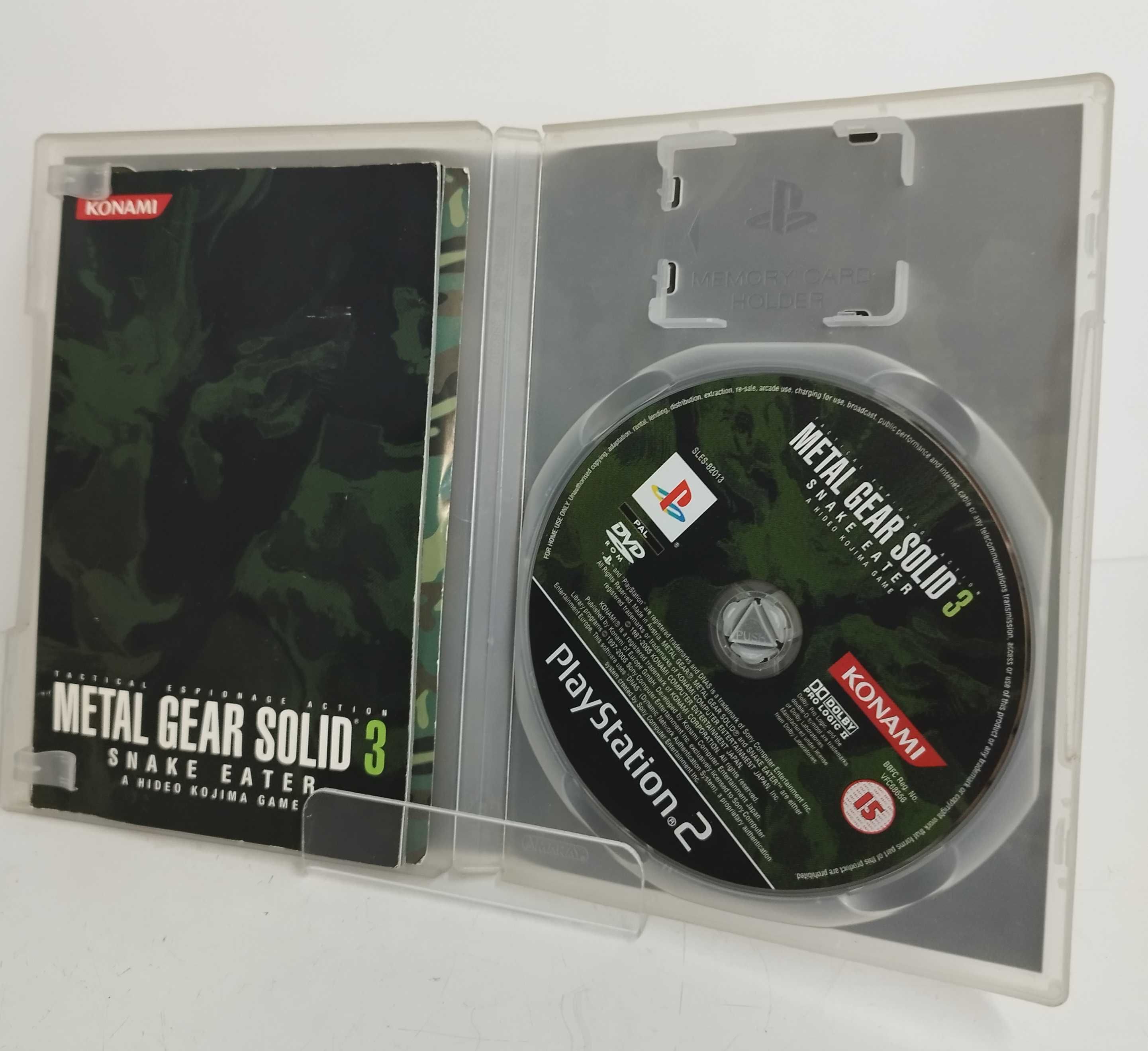 Gra Metal Gear Solid 3 Snake Eater PS2 Wersja Angielska