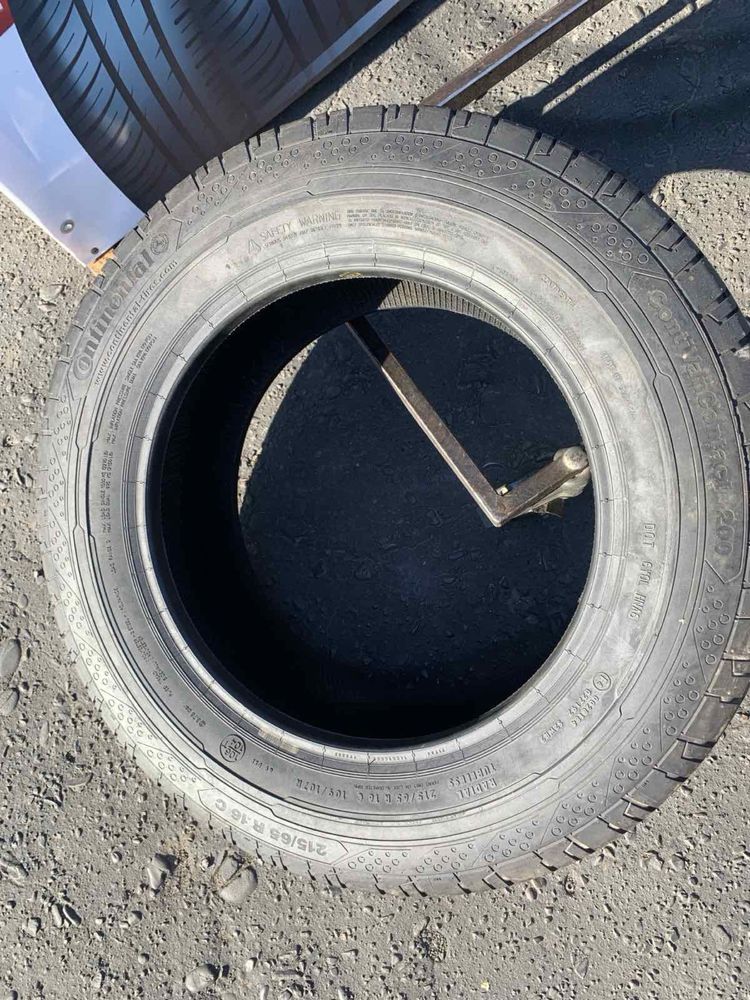 Шини нові 215/65 R16C пара Continental  215 65 16C