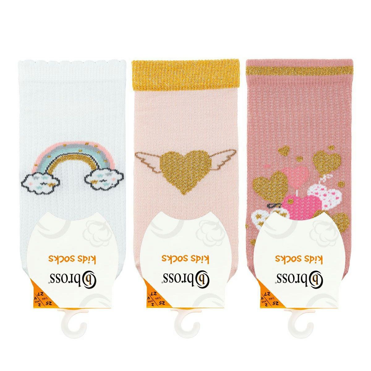 Короткі шкарпетки для дітей короткие носки детские BROSS ОПТ РОЗДРІ