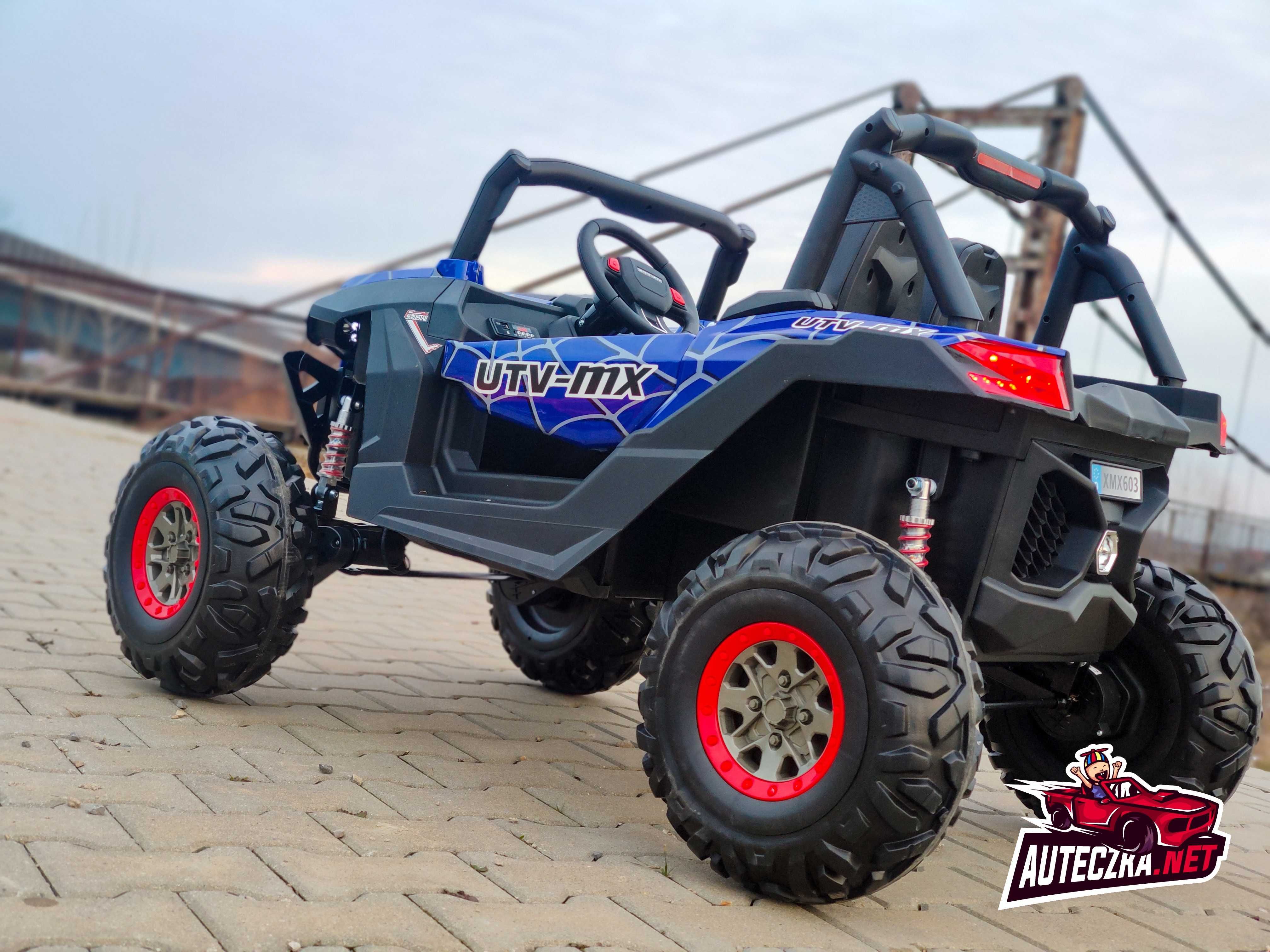 Duże dwuosobowe auto JEEP XMX603 Buggy na akumulator 4x4