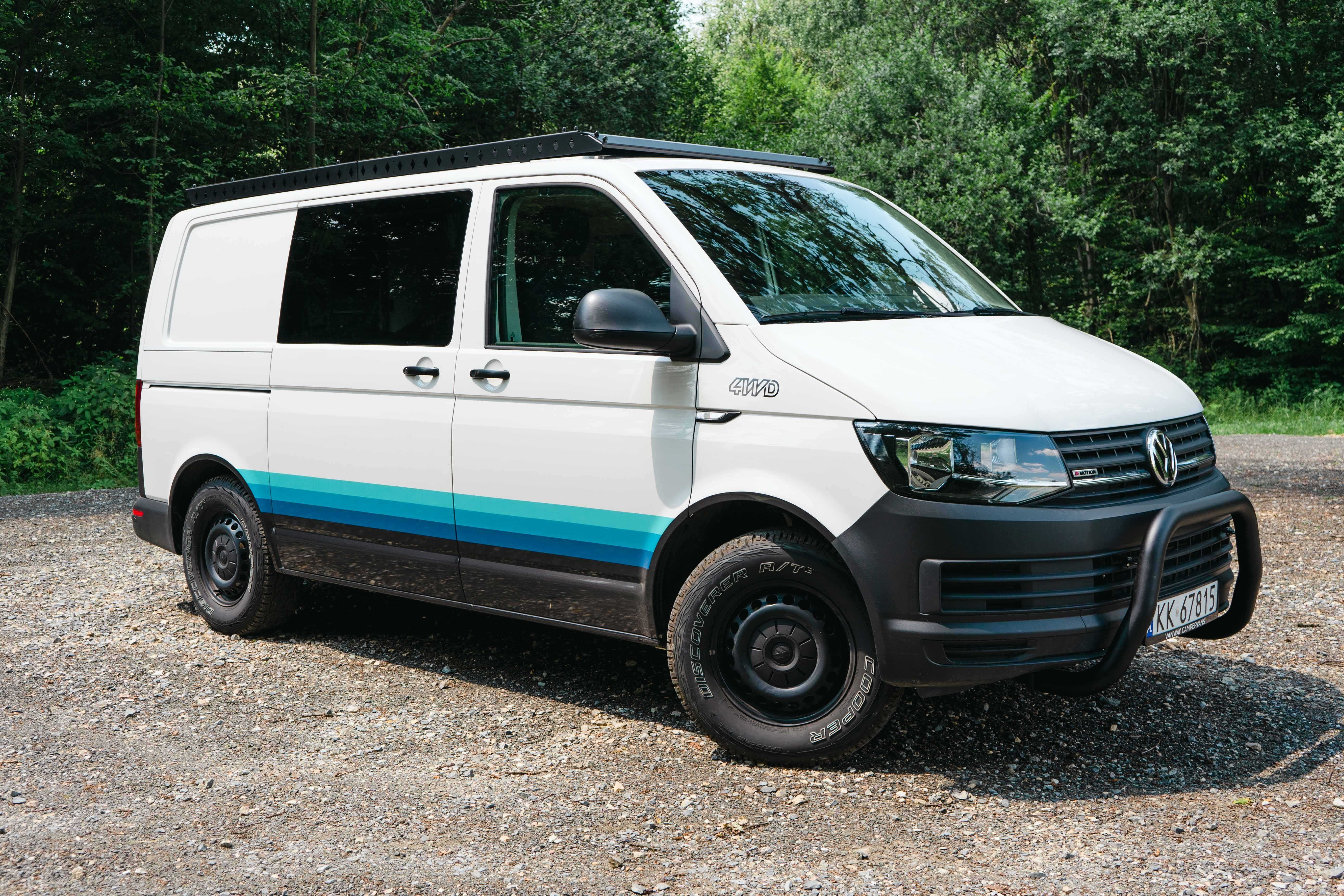 Zabudowa kamper van VW Transporter T5 T6, meble, VANWAY CAMPERVANS