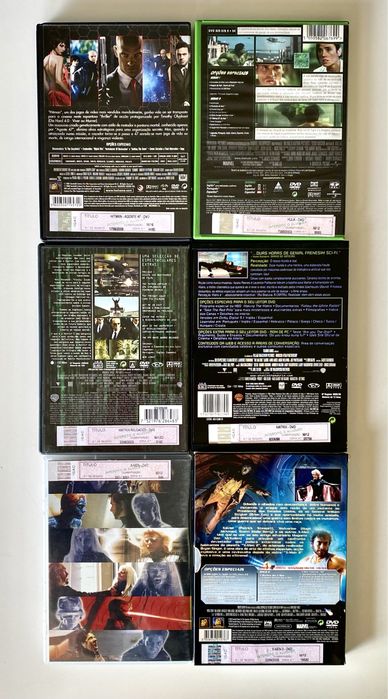 19 Filmes em Dvd.