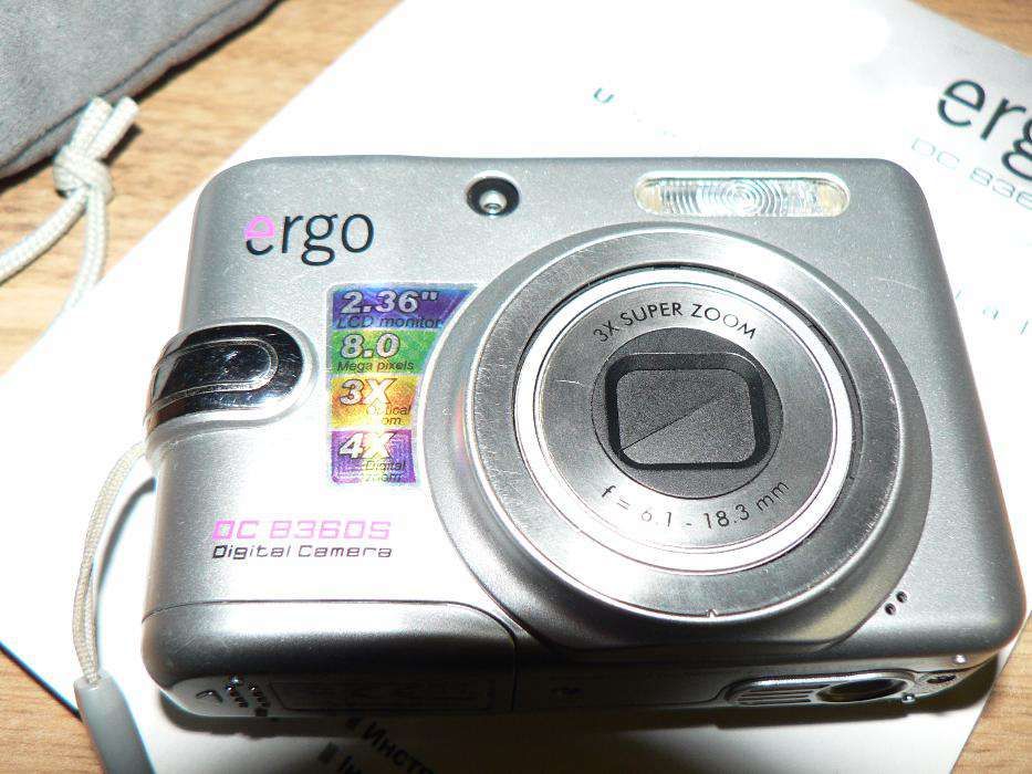 Фотоаппарат цифровой Ergo DC8360S