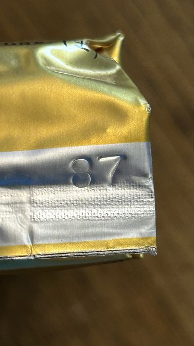 Sical pacote de café de 1987 para decoração coffeshops vintage cozinha