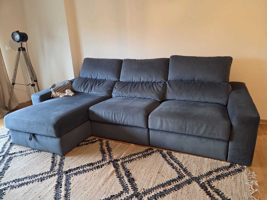 Sofá Azul Escuro