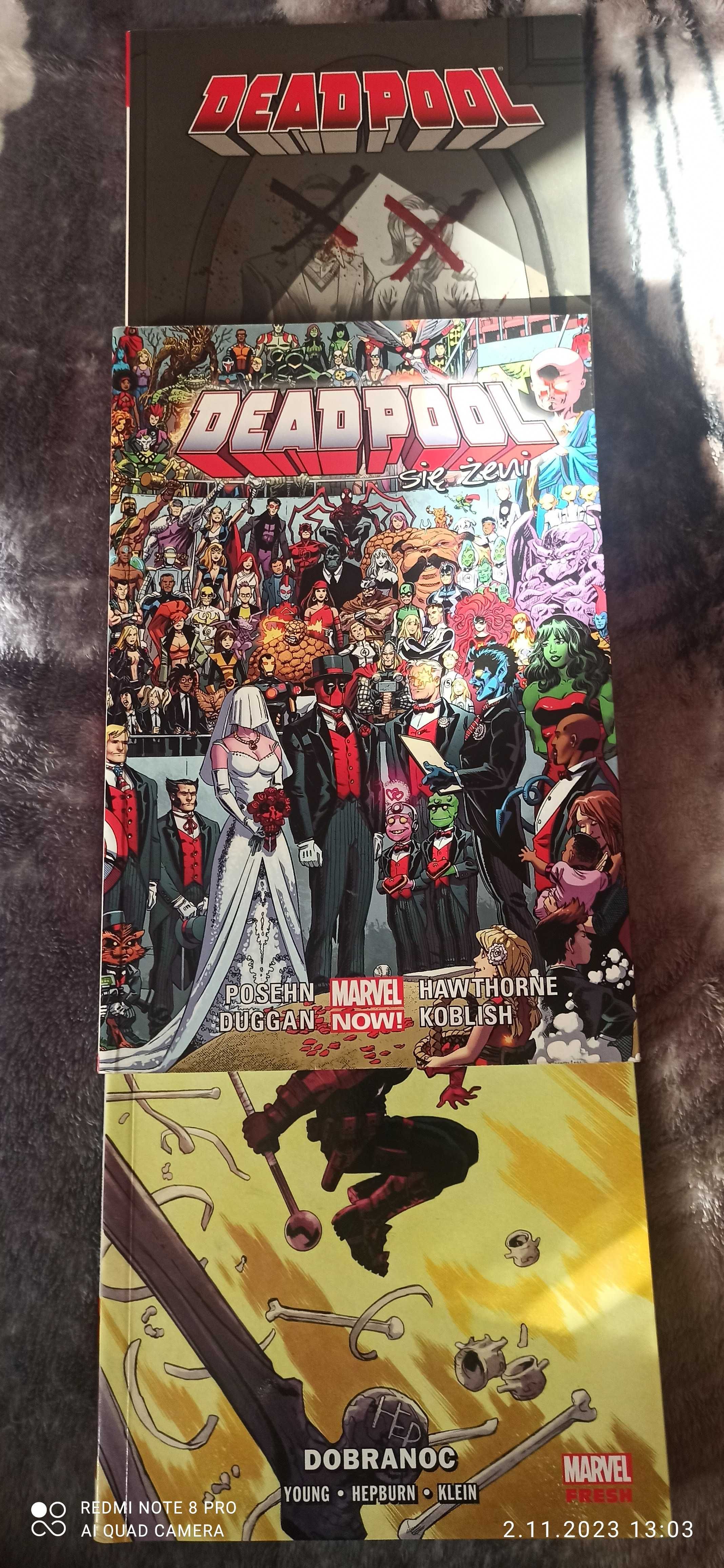 Komiksy Deadpool,jak nowe!