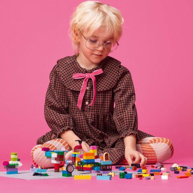 Lego лего 11024 Classic Серая базовая пластина