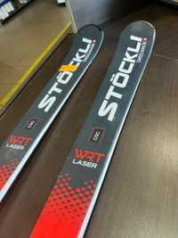 Narty Stockli Laser WRT+ SRT CARBON + Salomon SRT12 180cm N-140