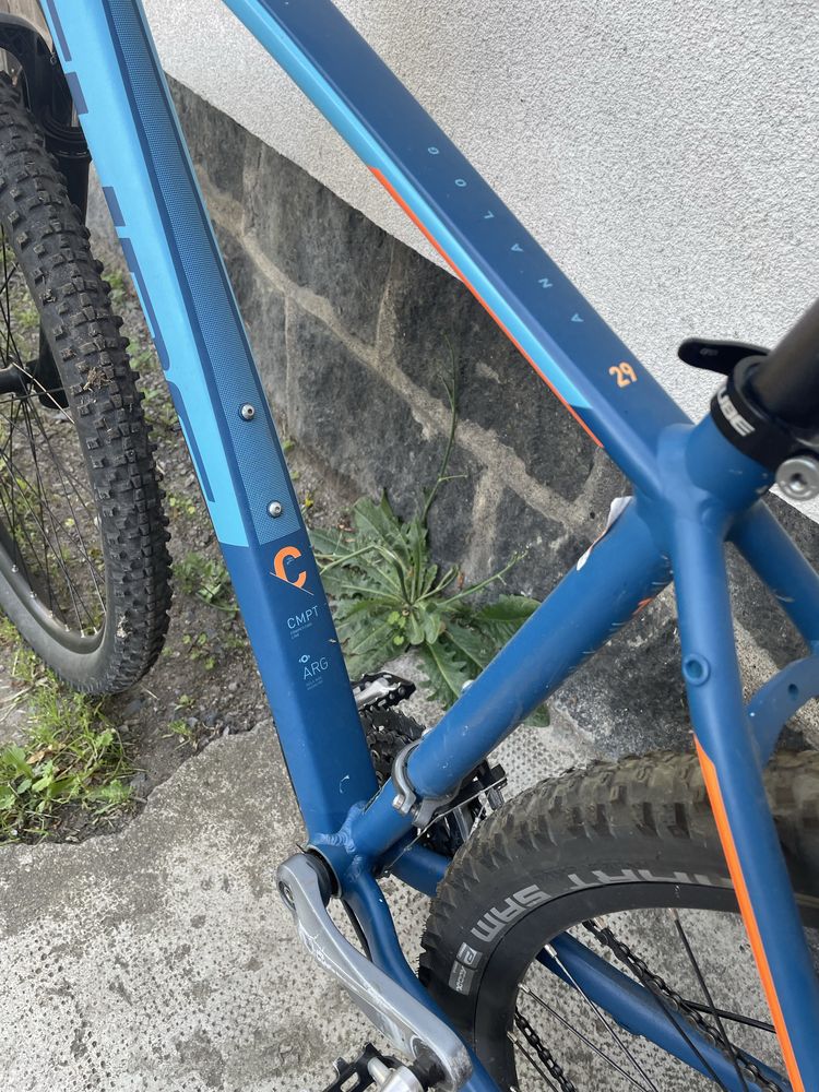 Rower Cube analog koła 29, rama 19/rock shox/shimano deore xt