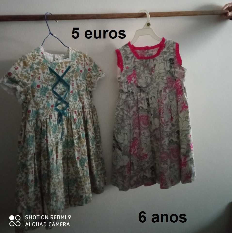 Roupa variada criança 6 anos