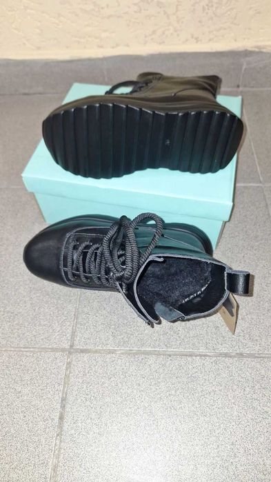 Черевики зима платформа