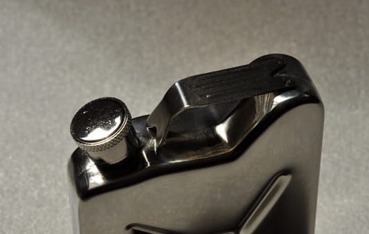 Mini mała piersiówka kanister 170ml retro prezent