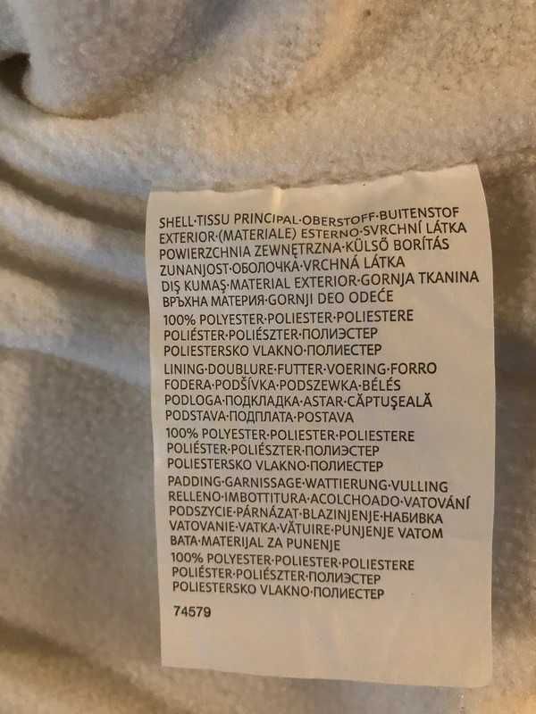 Wyprzedaż! Śliczna dziewczęca kamizelka rozm.92 bezrękawnik z kapturem
