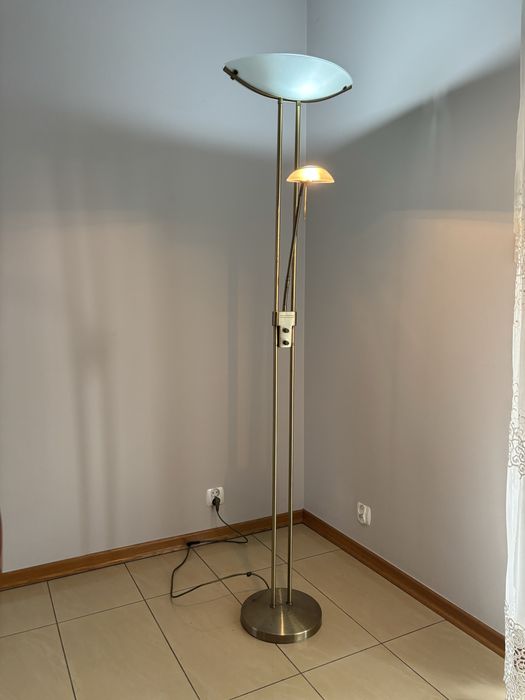 Złota Lampa stojąca