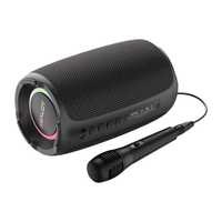 Głośnik przenośny bezprzewodowy Zealot S61 czarny 20W mikrofon karaoke