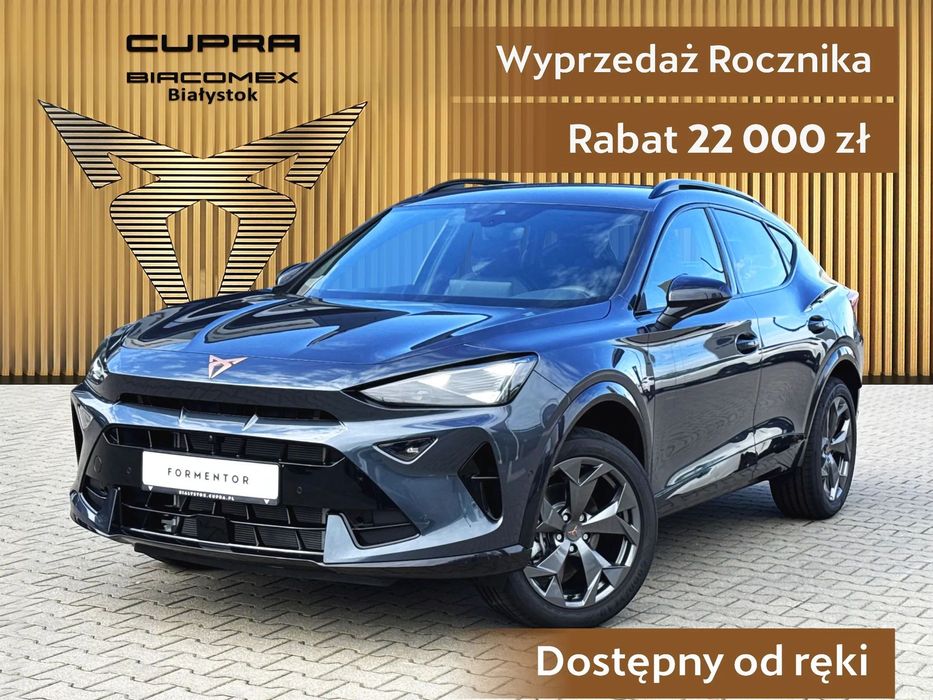 Cupra Formentor 1.5 150KM mhev DSG Pakiet Edge , "od ręki" Rabat 21.600