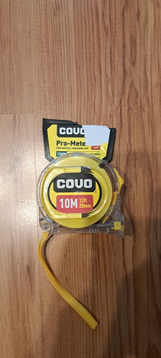 Miara zwijana 10 m x 25 mm dwustronna