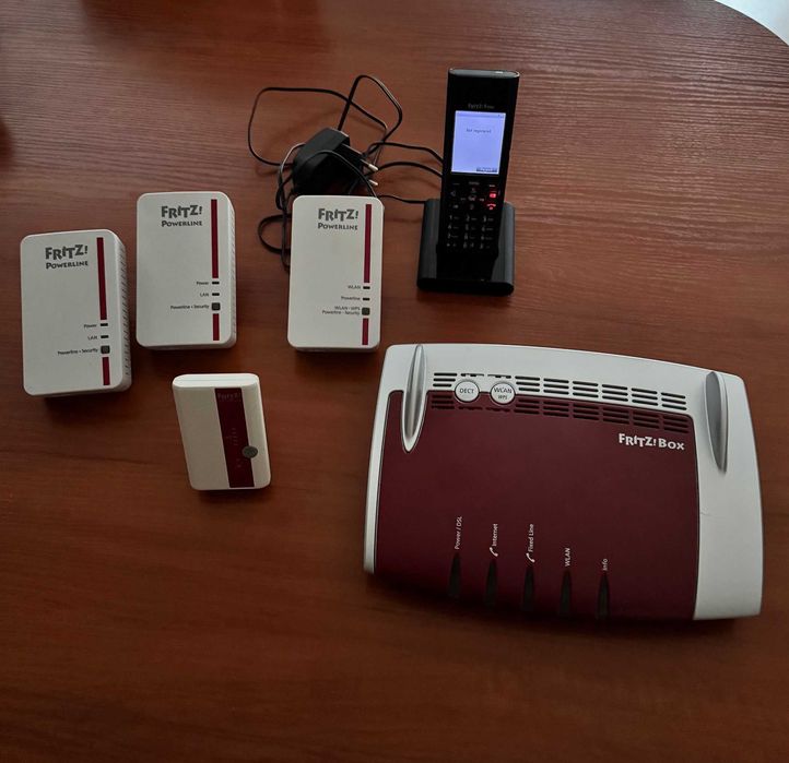 Fritz FRITZ!Box Cały mój zestaw :)