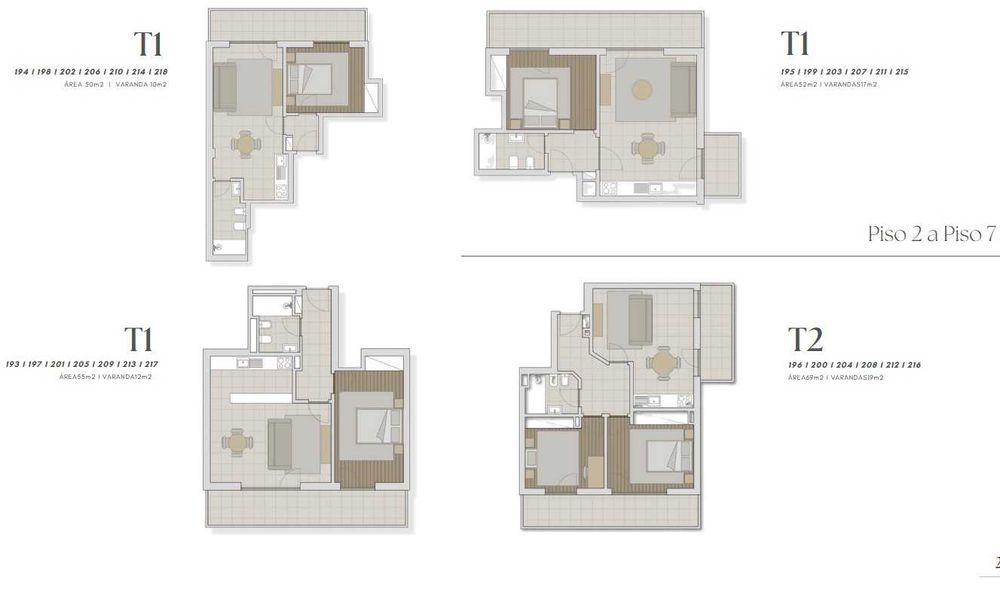 Apartamentos T1 e T2 Novos - Oportunidade Única