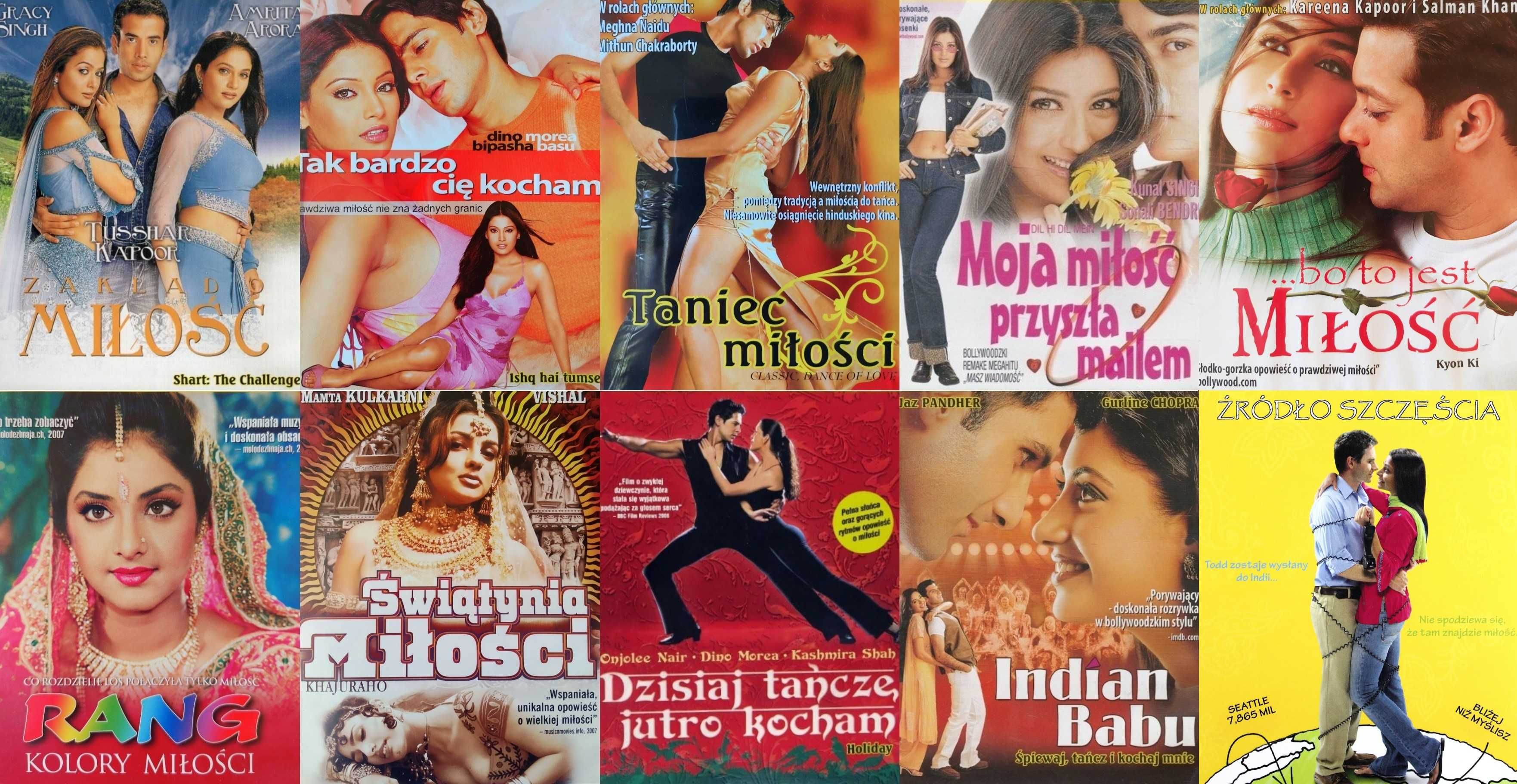 Filmy Bollywood o miłości Lektor DVD romans PL