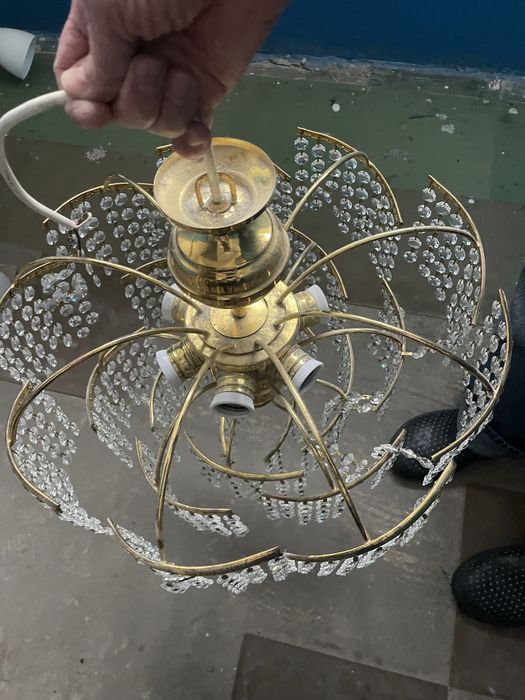 Комплект Люстра + бра