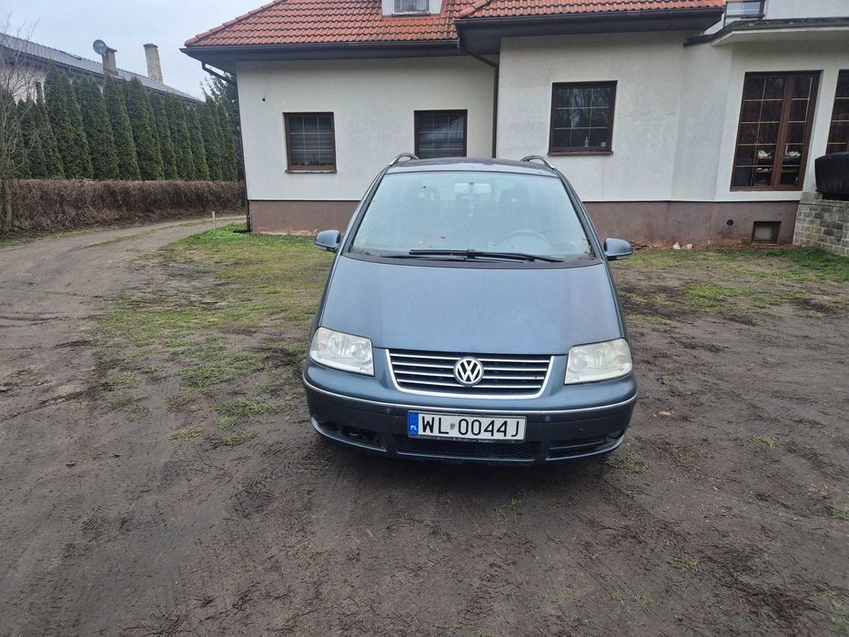 Vw Sharan 1,9 TDI 130km wersja Goal 7 osobowa rok 2005 cena 5500zł