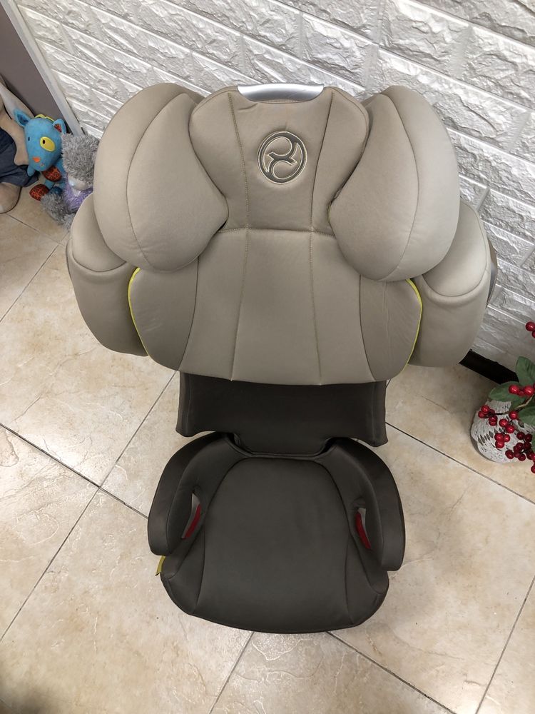 Автокрісло Cybex Solution Q2-Fix Plus Група 2/3 (15-36 кг) сайбекс