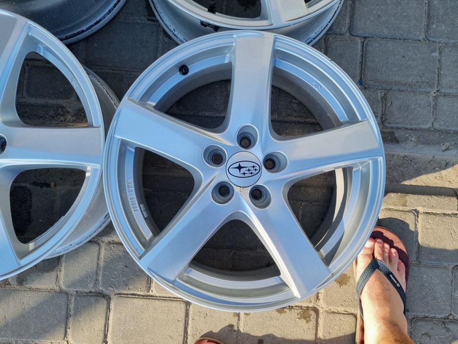 Диски 5×100 r17 et48 SUBARU