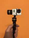 Estabilizador para gopro 4 com 2 jogos de baterias