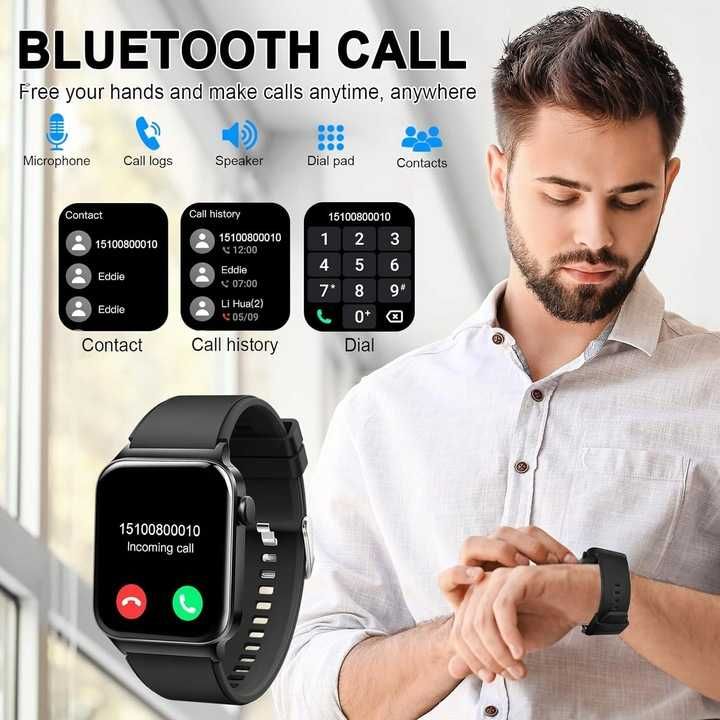 Donerton Smartwatch Inteligentny zegarek dla mężczyzn i kobiet