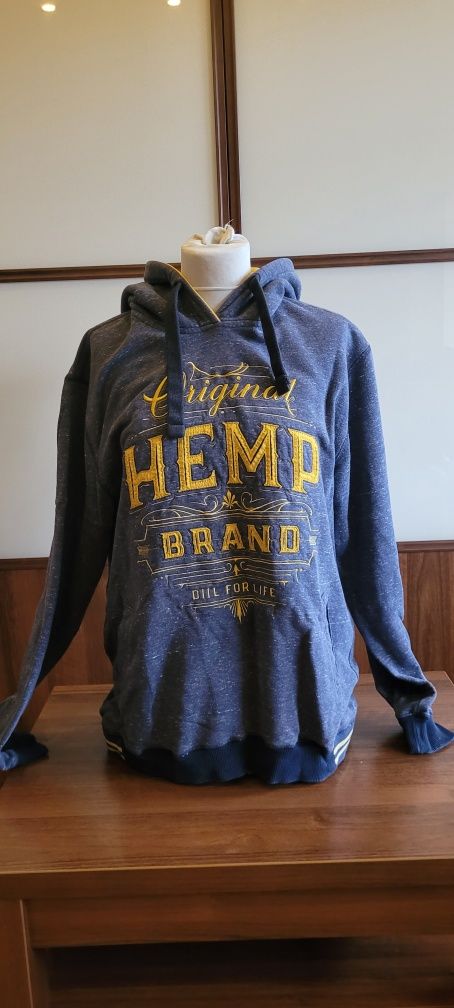 Bluza z kapturem hemp gru diil gand hemp brand